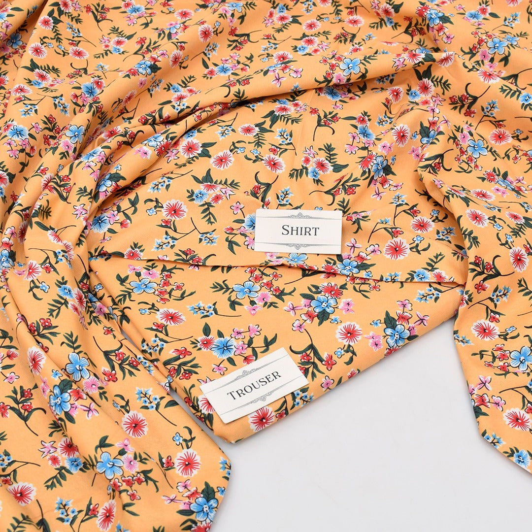 Premium Airjet Digital Printed 2-Piece Unstiched