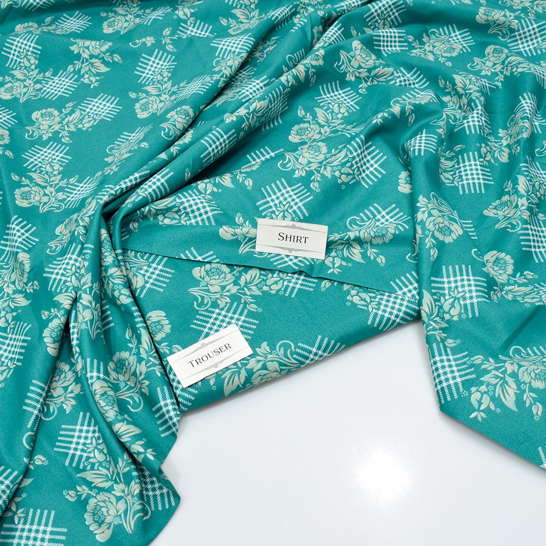 Premium Airjet Digital Printed 2-Piece Unstiched