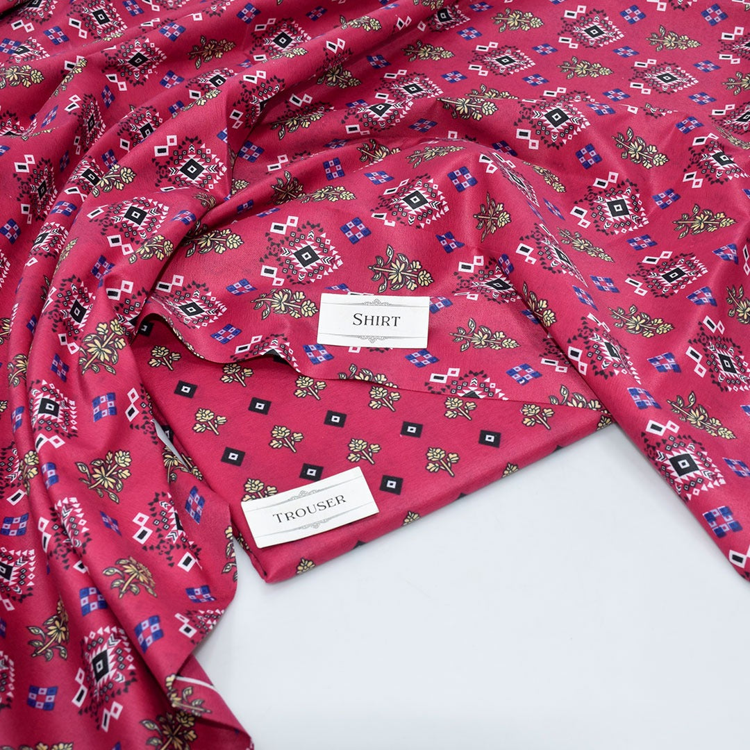 Premium Airjet Digital Printed 2-Piece Unstiched