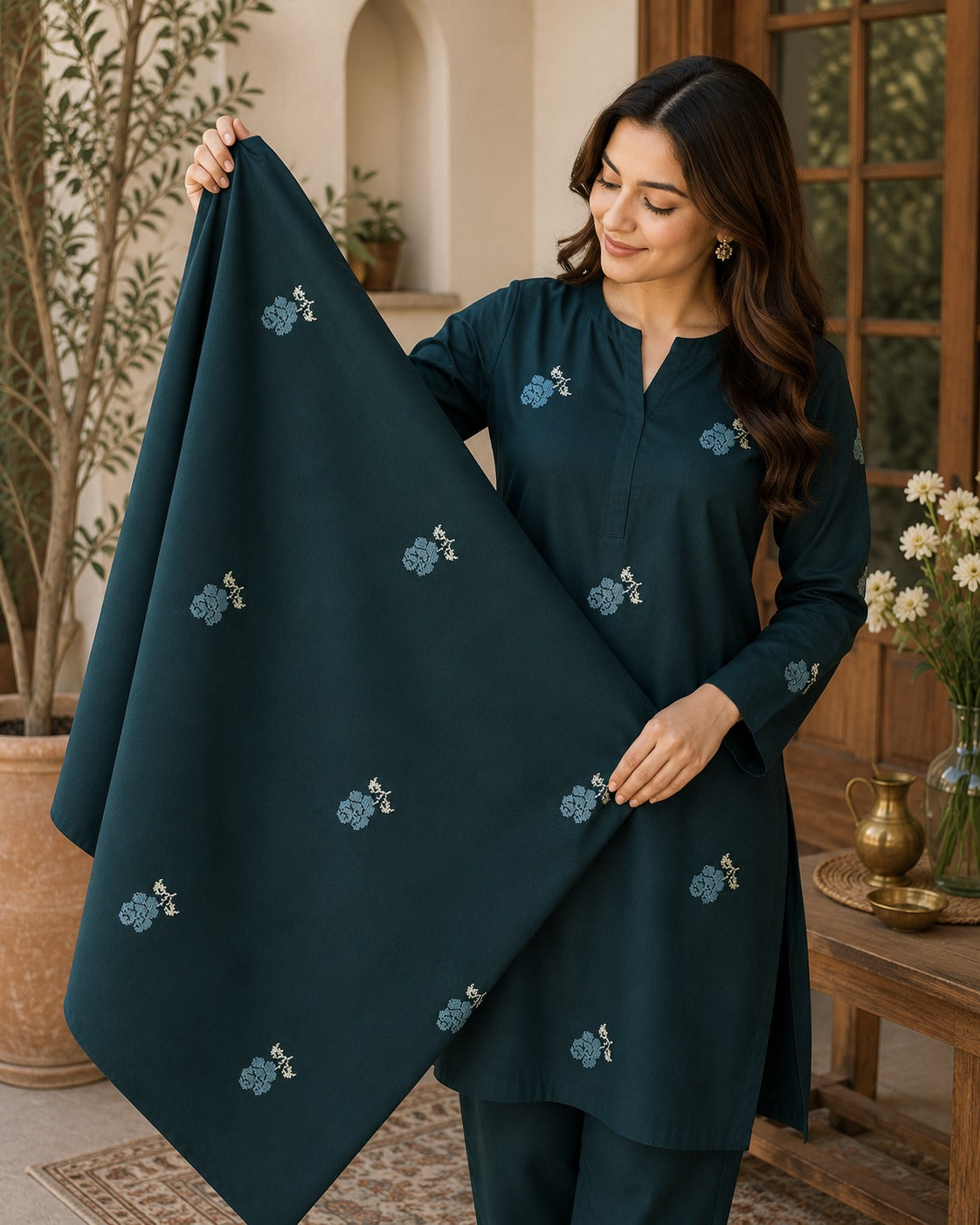 Bareeze Embroidered Lawn 2-Piece Unstitched