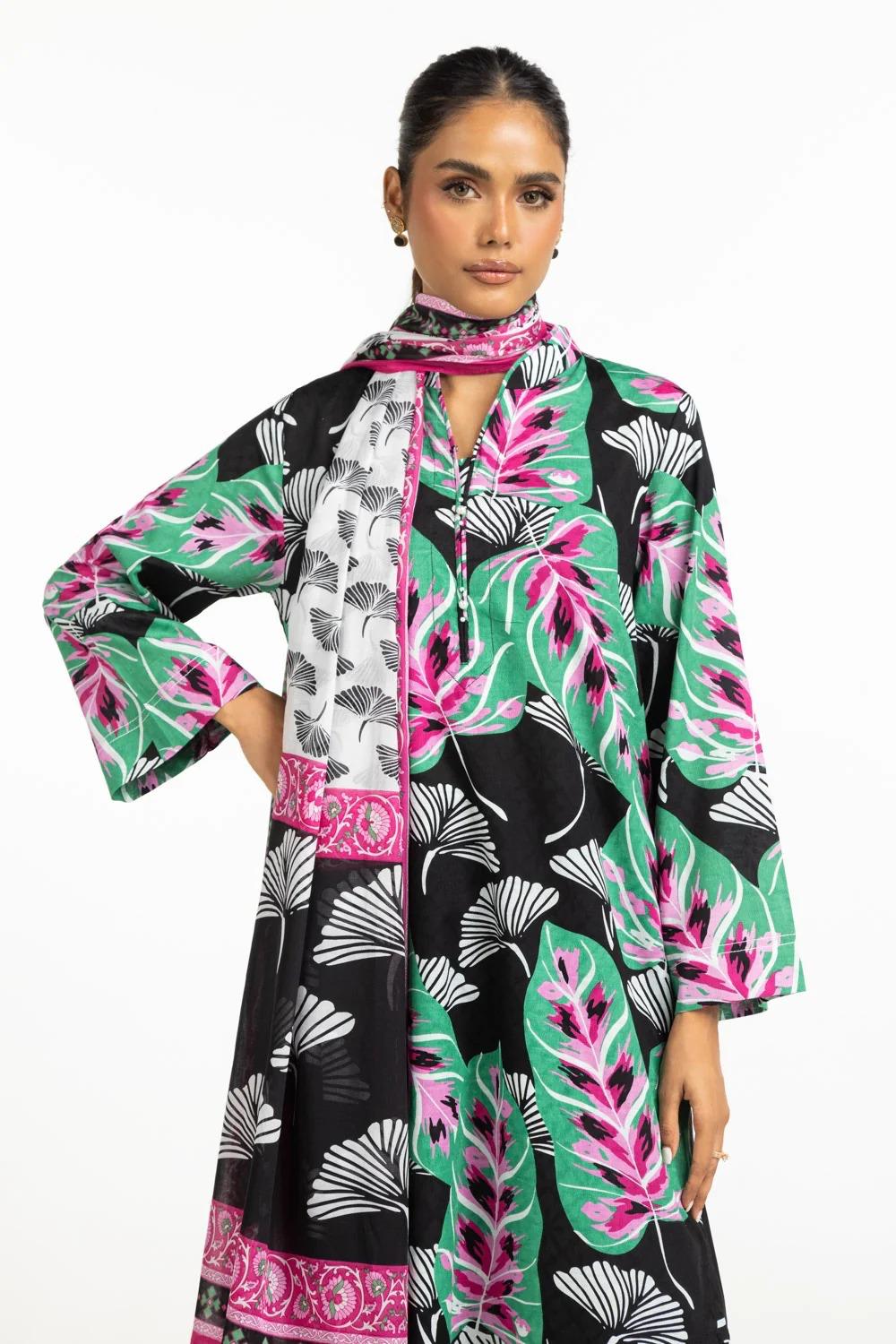 Gull Ahmed Digital Lawn 3-Piece Unstiched