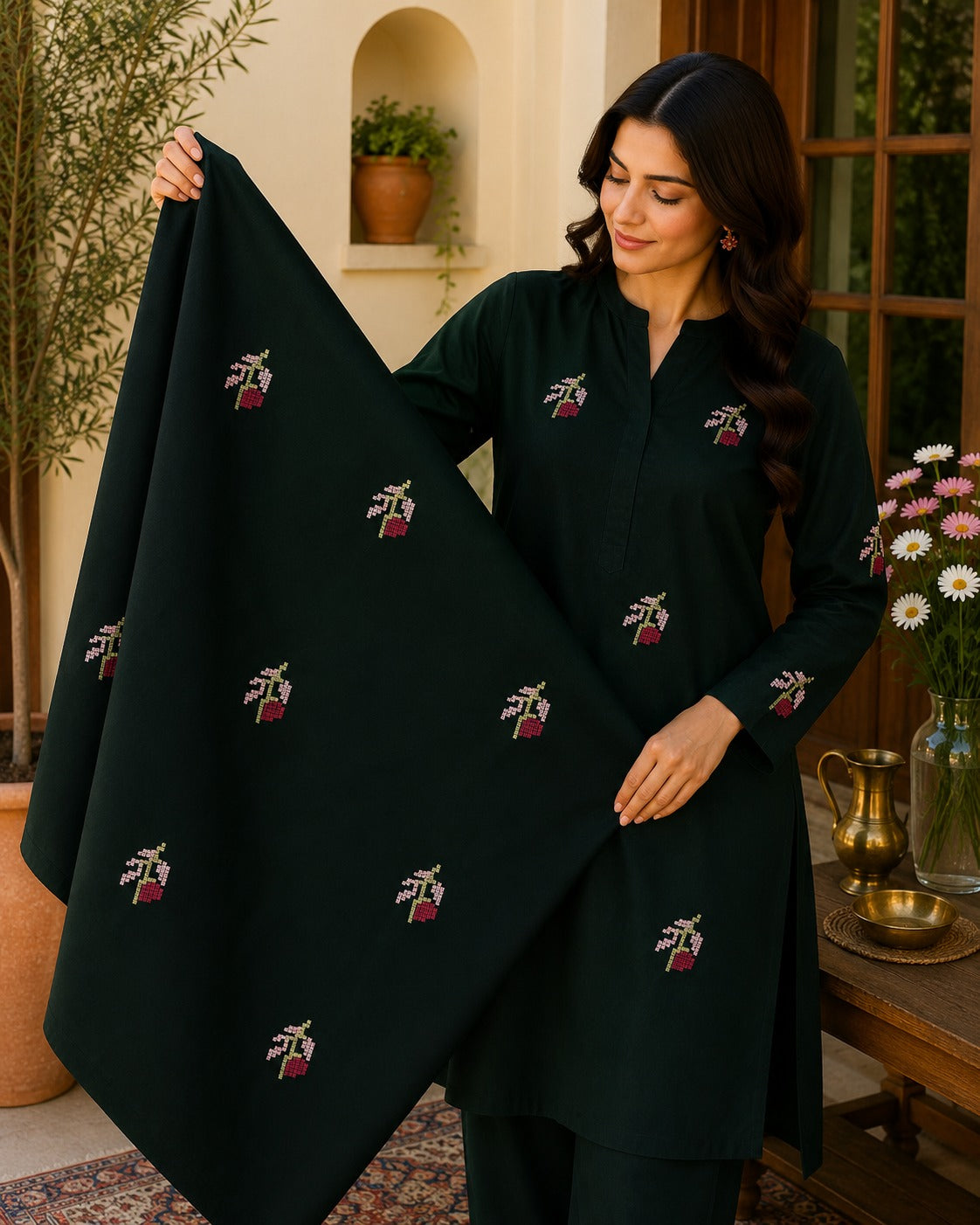 Bareeze Embroidered Lawn 2-Piece Unstitched