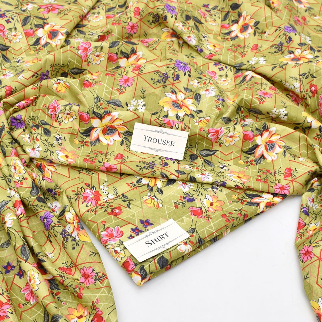 Premium Airjet Digital Printed 2-Piece Unstiched