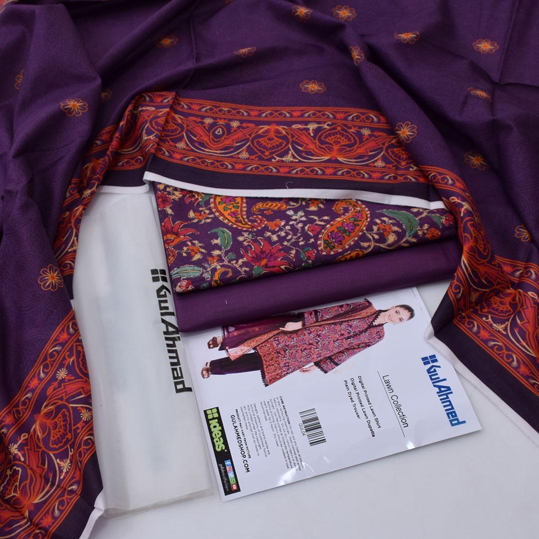 Gull Ahmed Digital Lawn 3-Piece Unstiched