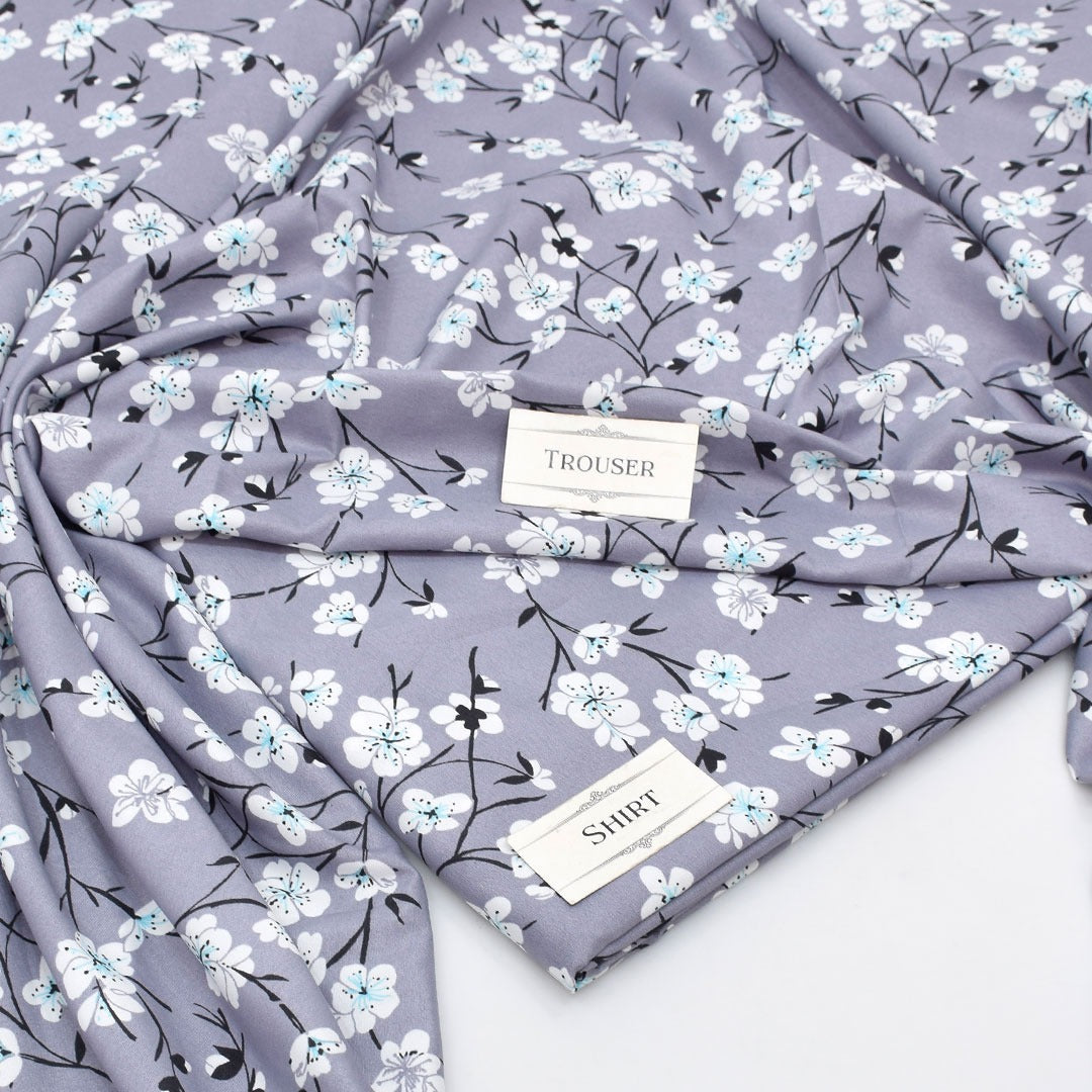 Premium Airjet Digital Printed 2-Piece Unstiched