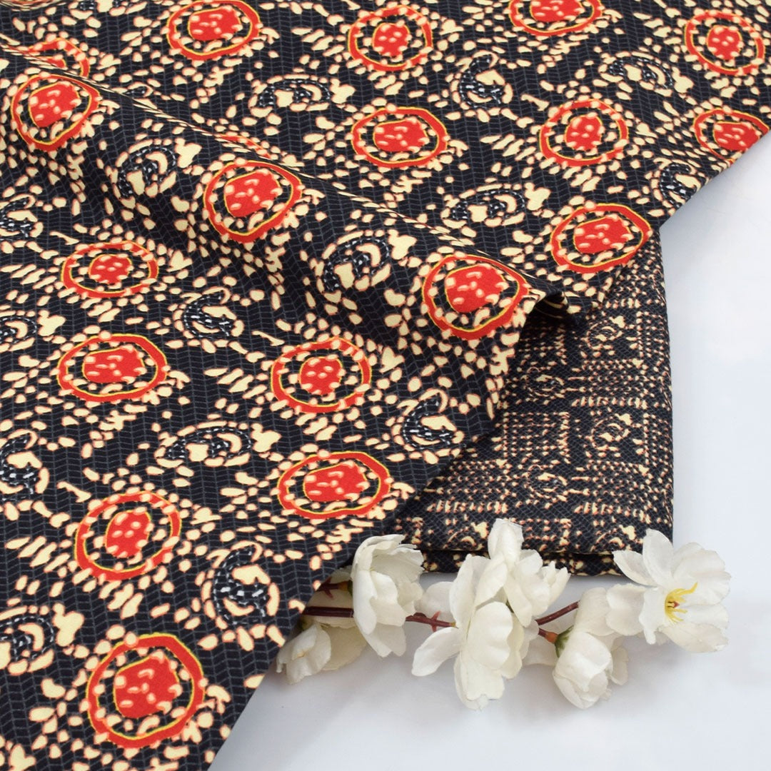 Premium Airjet Digital Printed 2-Piece Unstiched