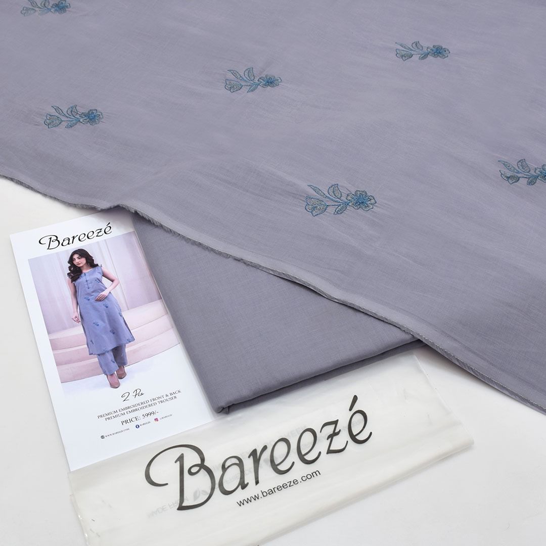 Bareeze Embroidered Lawn 2-Piece Unstitched