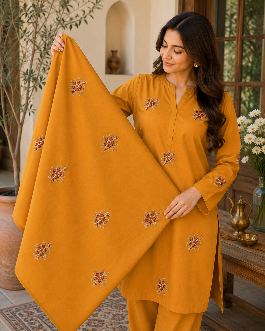 Bareeze Embroidered Lawn 2-Piece Unstitched