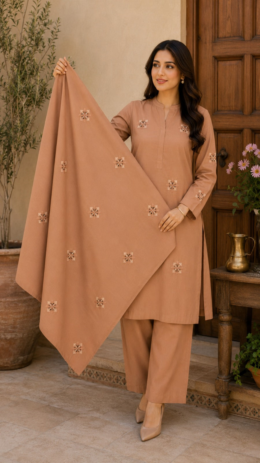 Bareeze Embroidered Lawn 2-Piece Unstitched
