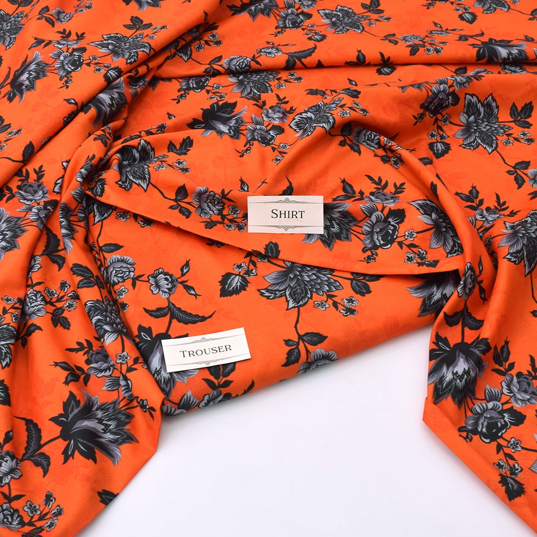 Premium Airjet Digital Printed 2-Piece Unstiched