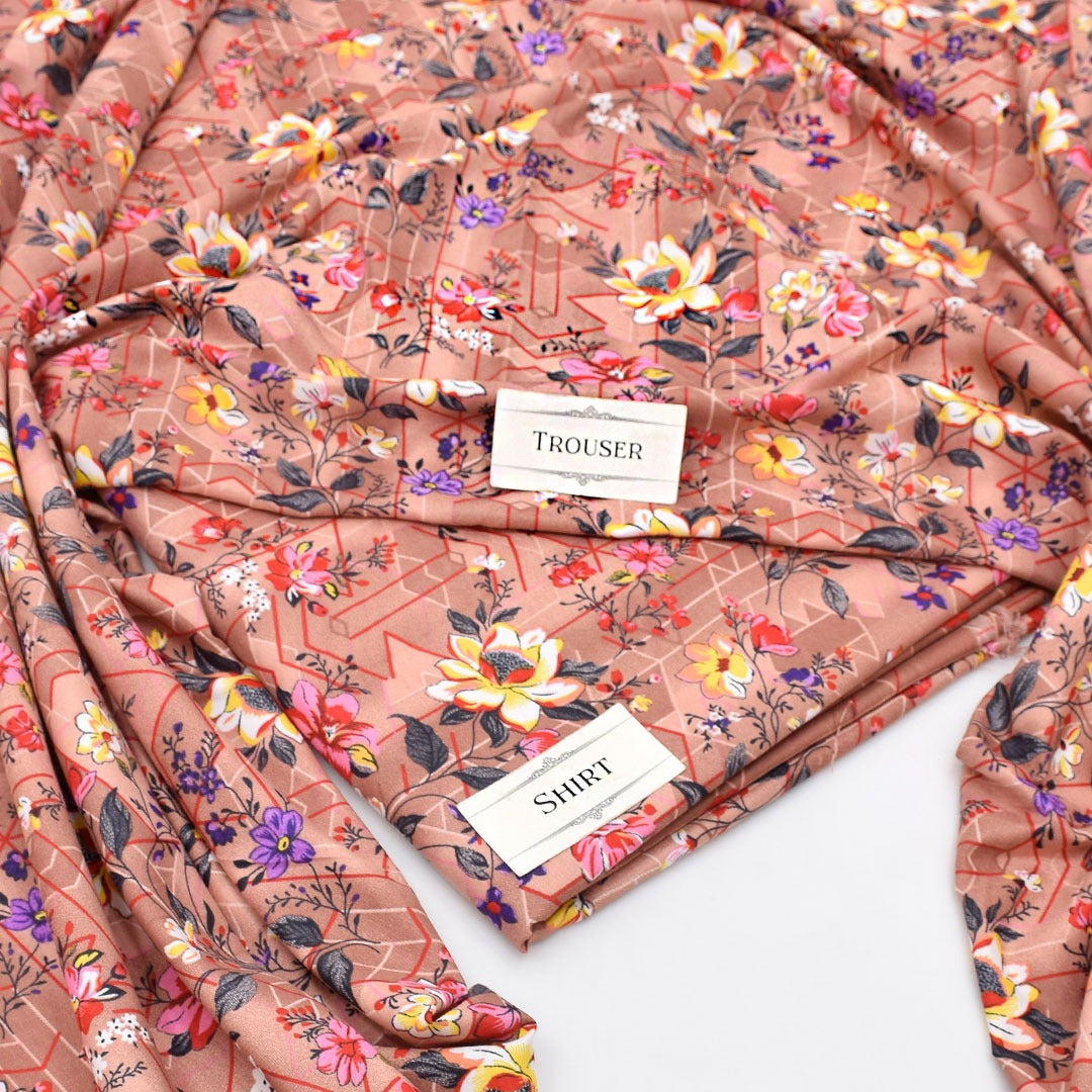 Premium Airjet Digital Printed 2-Piece Unstiched