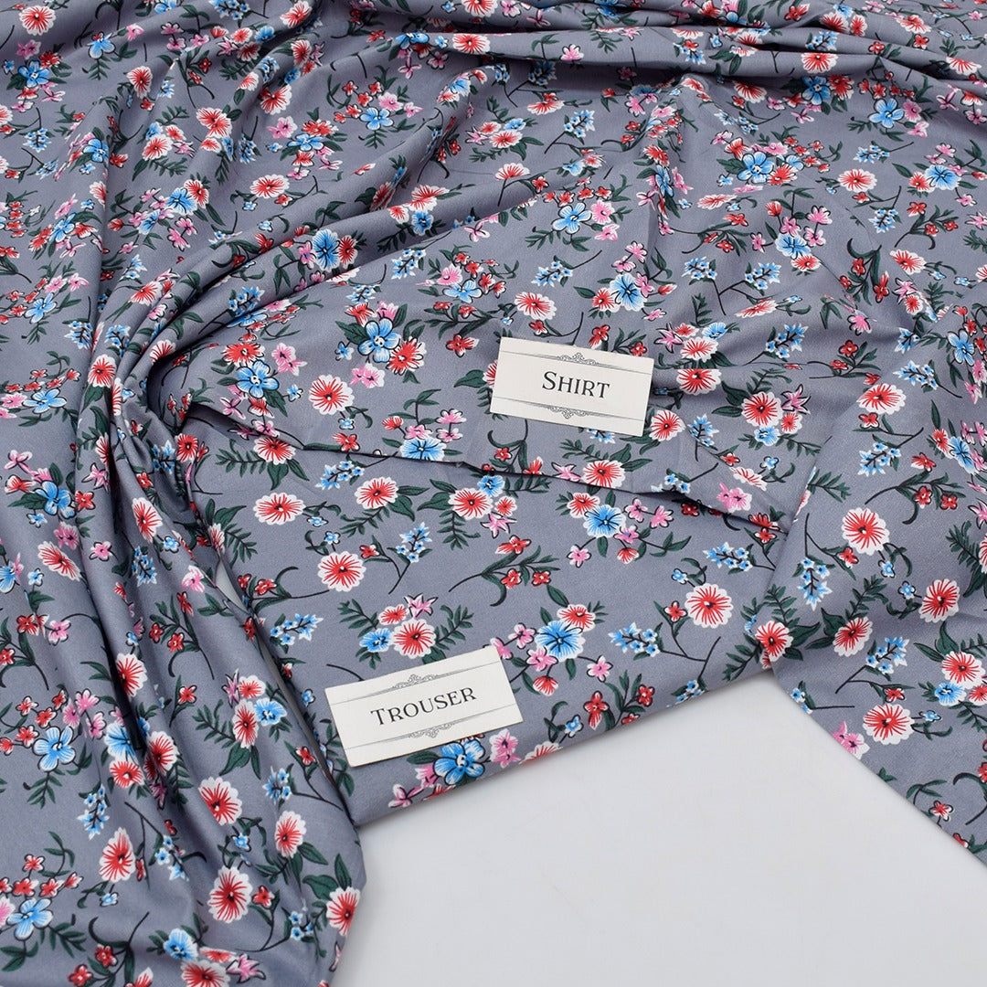 Premium Airjet Digital Printed 2-Piece Unstiched