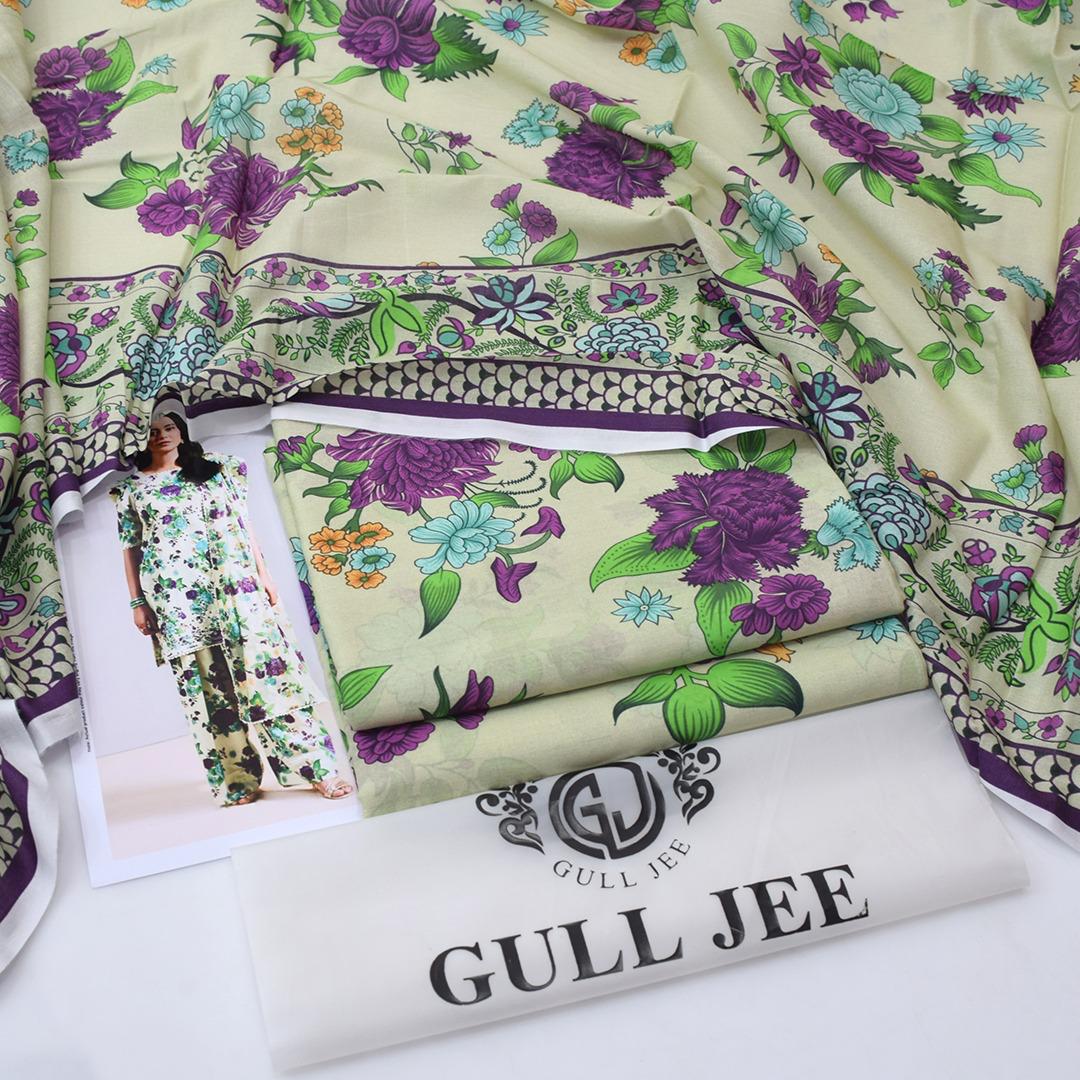 Gull Jee Digital Lawn 3-Piece Unstiched