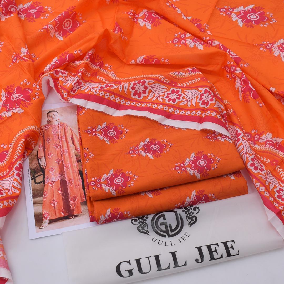 Gull Jee Digital Lawn 3-Piece Unstiched