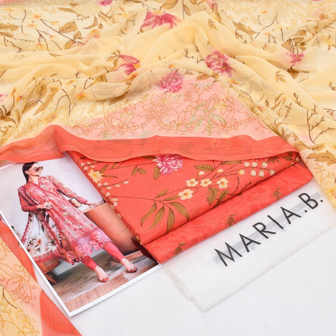 Maria B Lawn 3-Piece UnStiched