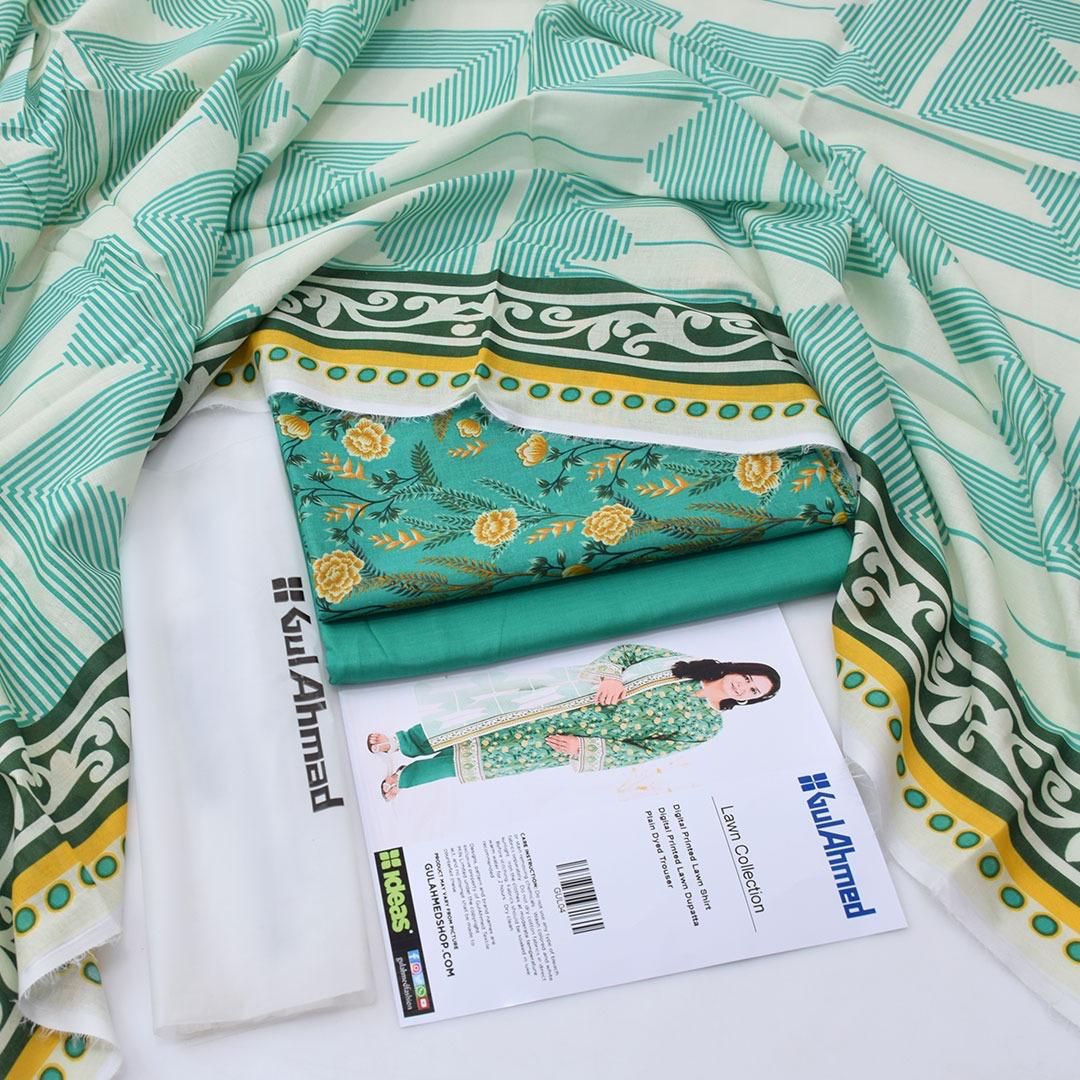 Gull Ahmed Digital Lawn 3-Piece Unstiched