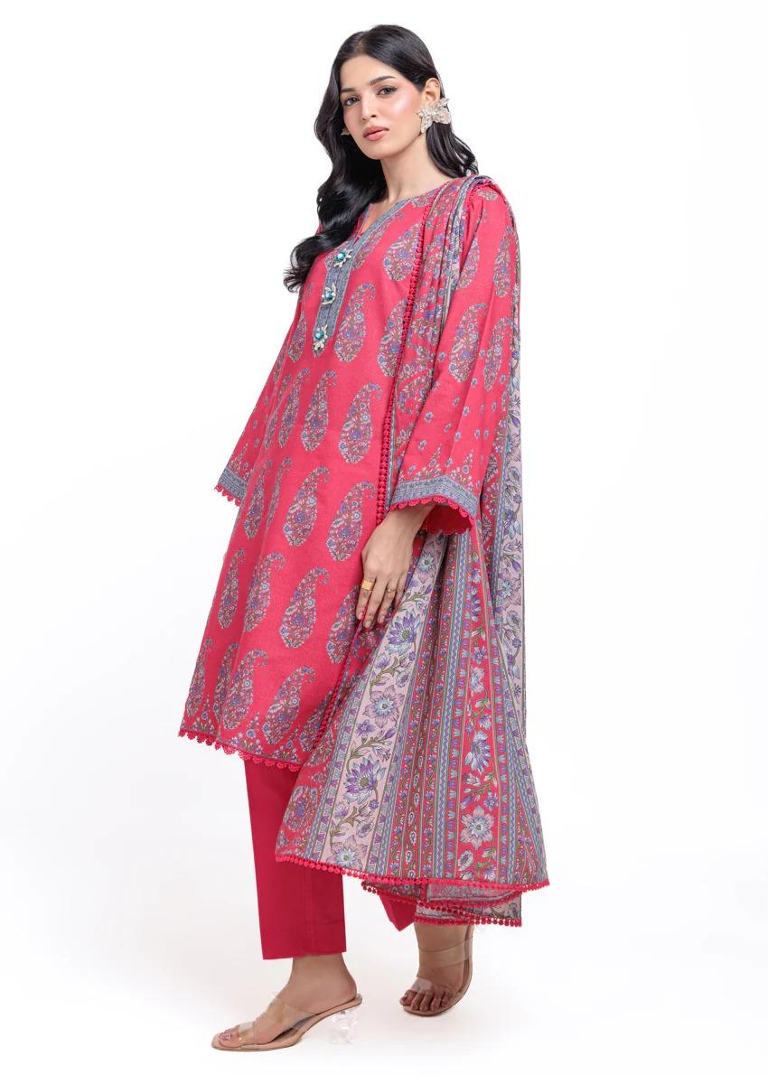 Bonanza Satrangi Digital Lawn 3-Piece Unstiched