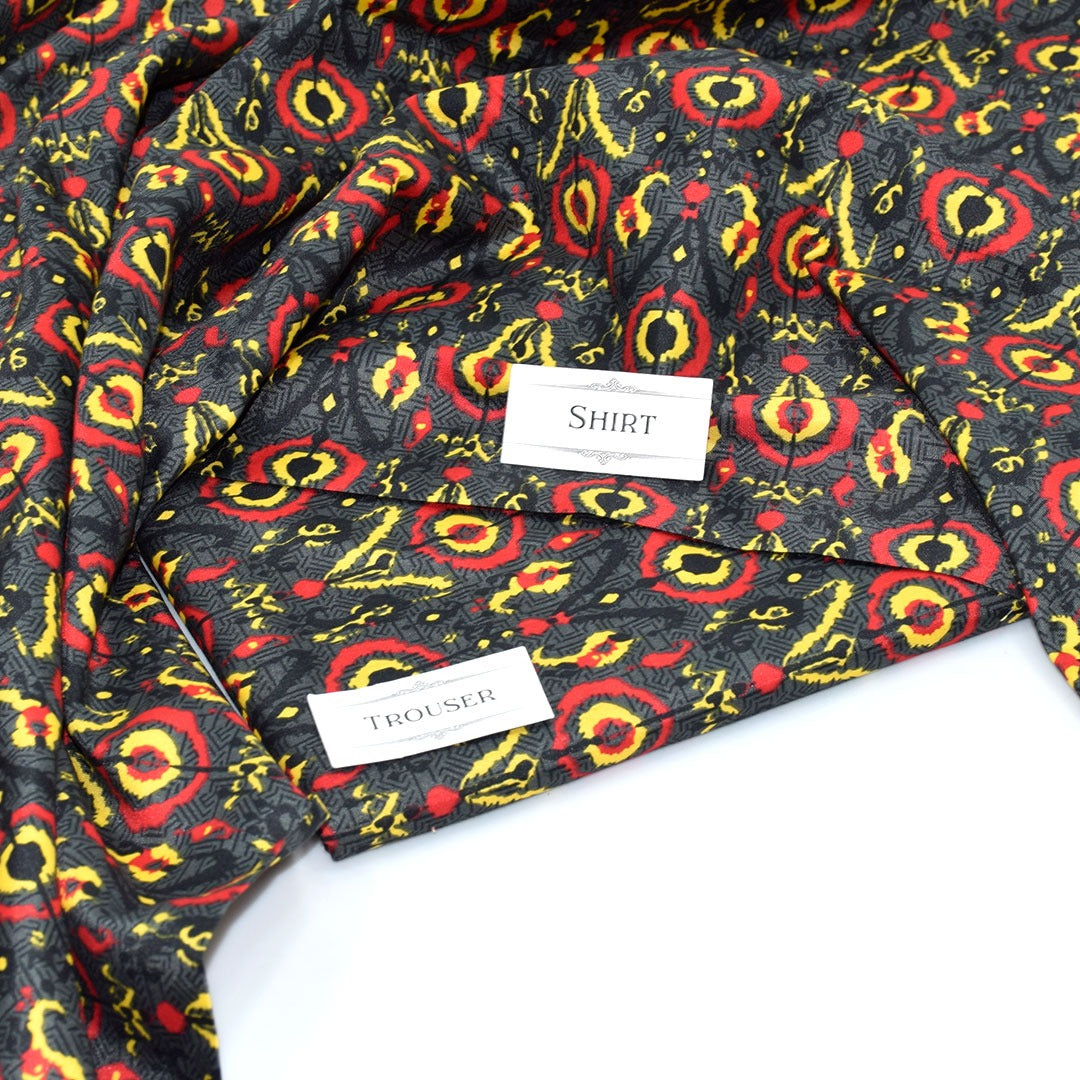 Premium Airjet Digital Printed 2-Piece Unstiched