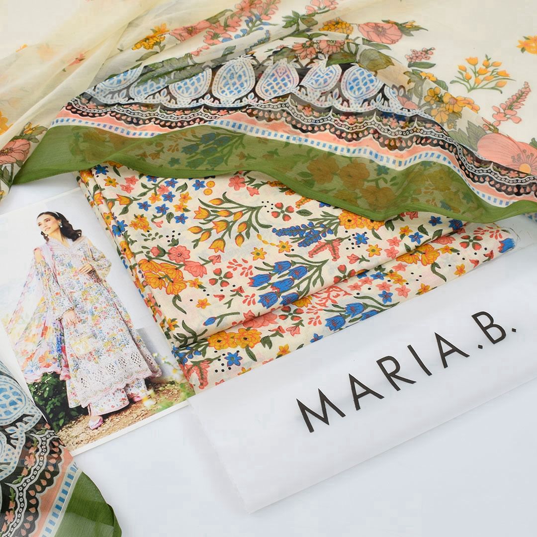 Maria B Lawn 3-Piece UnStiched