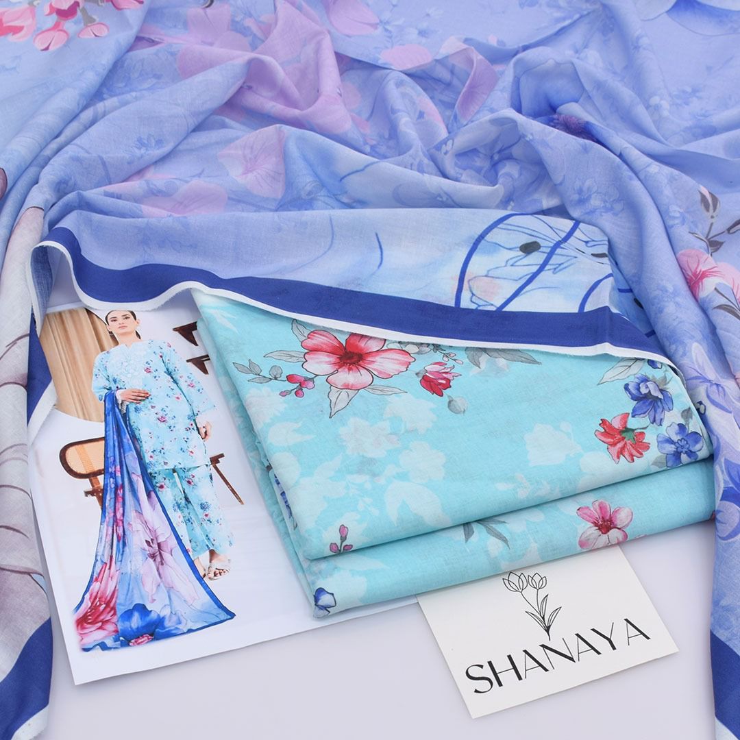 Shanaya Digital Lawn 3-Piece Unstiched