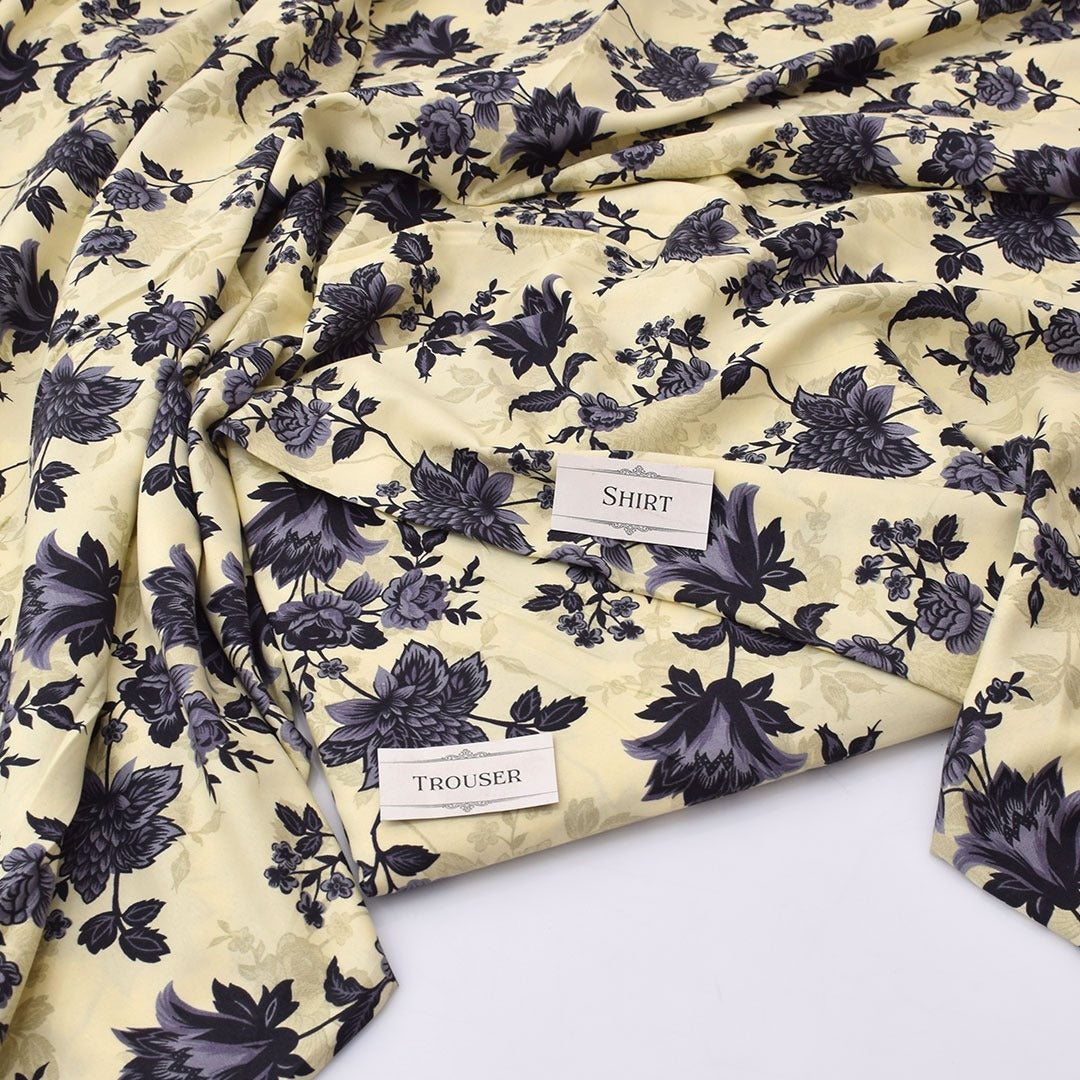 Premium Airjet Digital Printed 2-Piece Unstiched