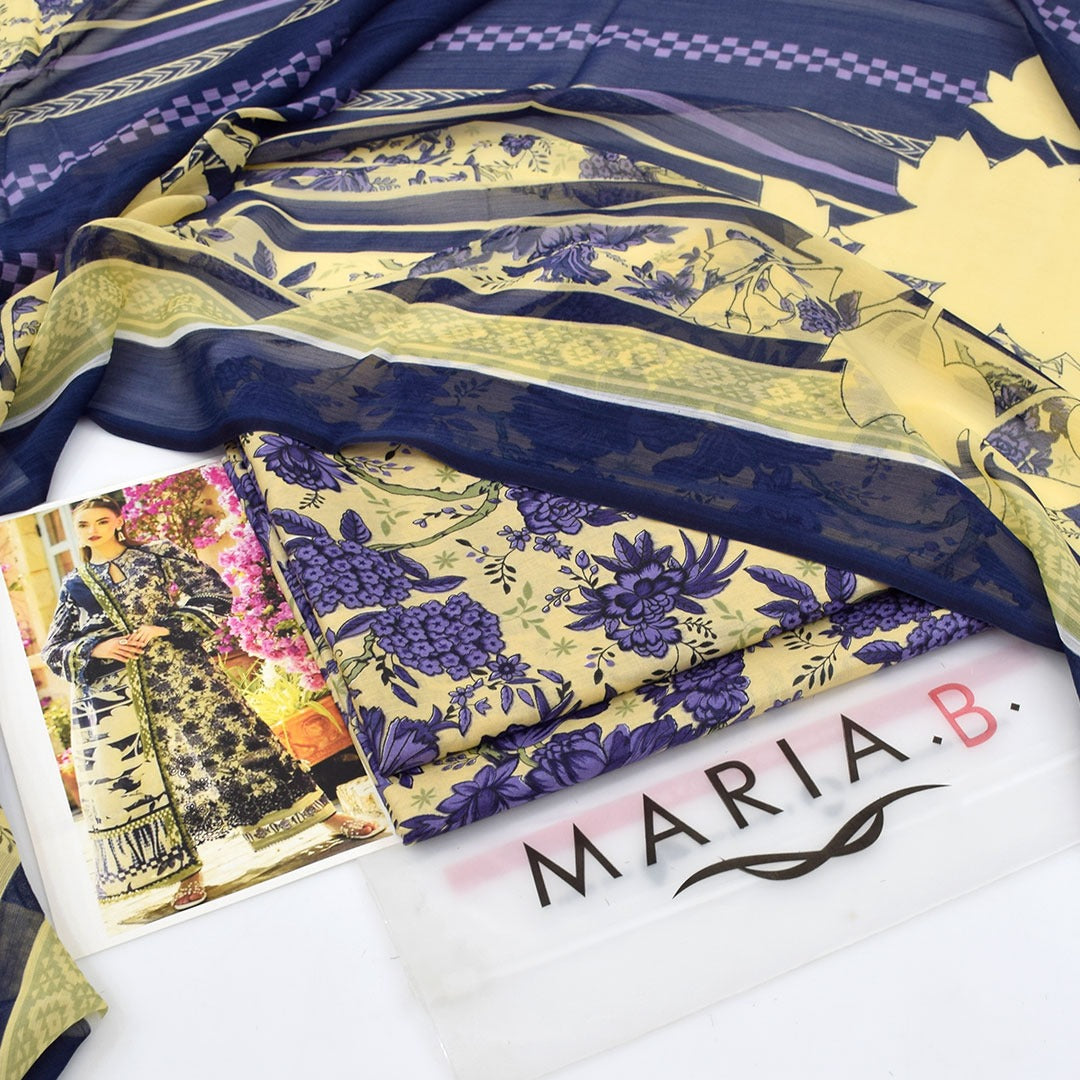 Maria B Lawn 3-Piece UnStiched