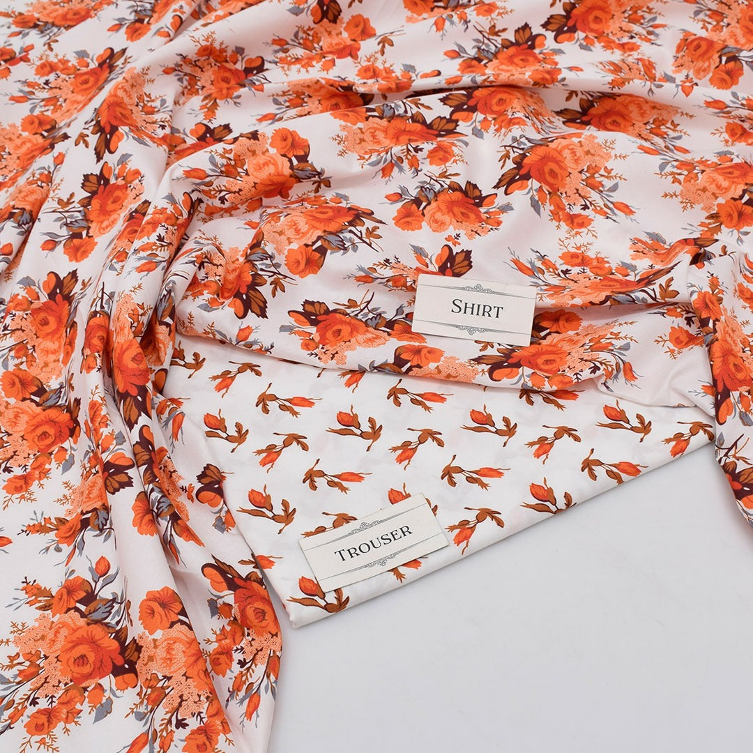 Premium Airjet Digital Printed 2-Piece Unstiched