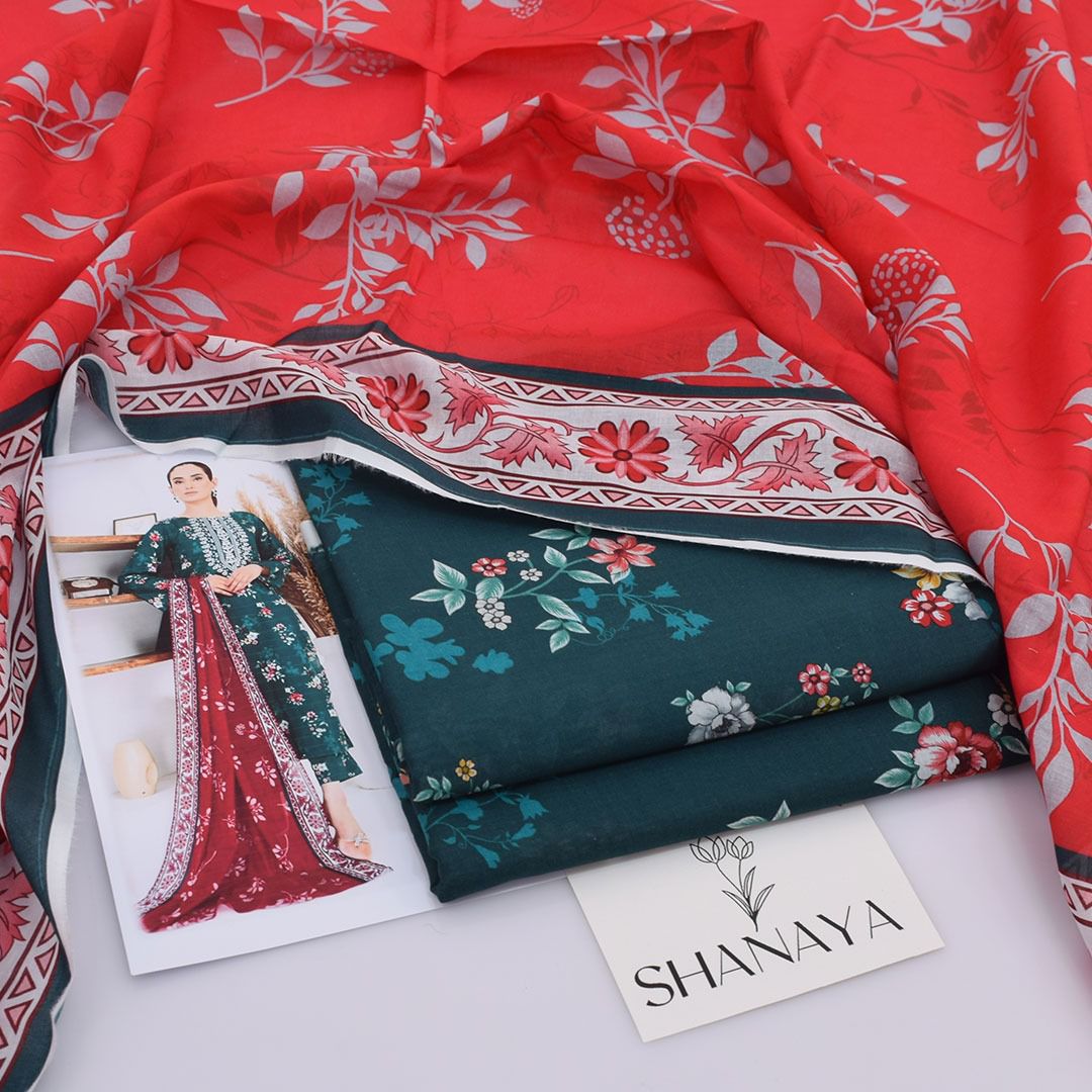 Shanaya Digital Lawn 3-Piece Unstiched