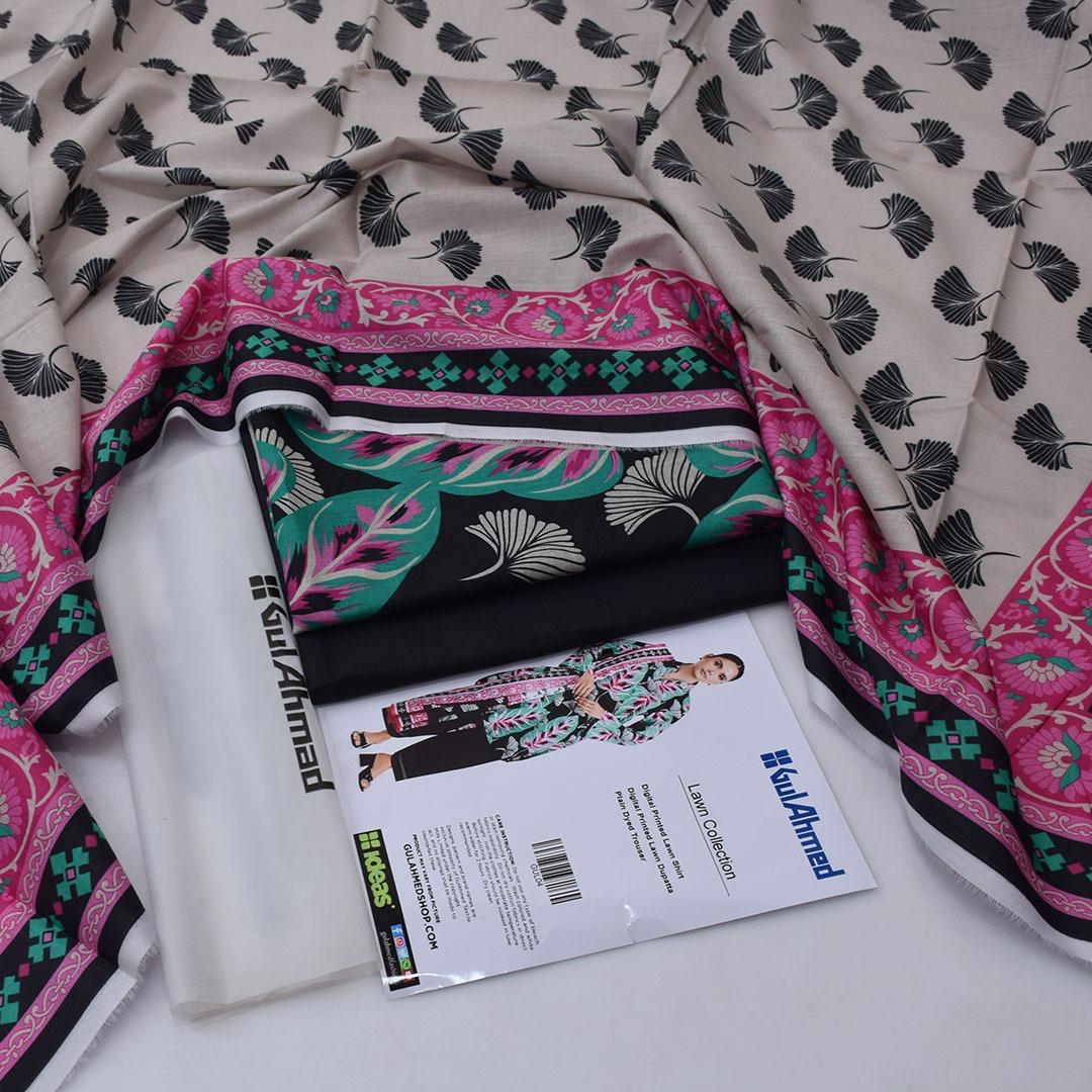 Gull Ahmed Digital Lawn 3-Piece Unstiched
