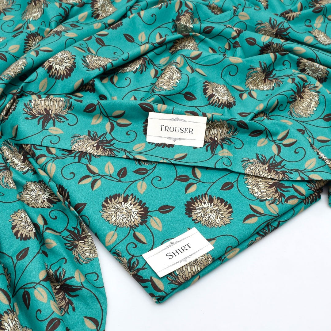 Premium Airjet Digital Printed 2-Piece Unstiched