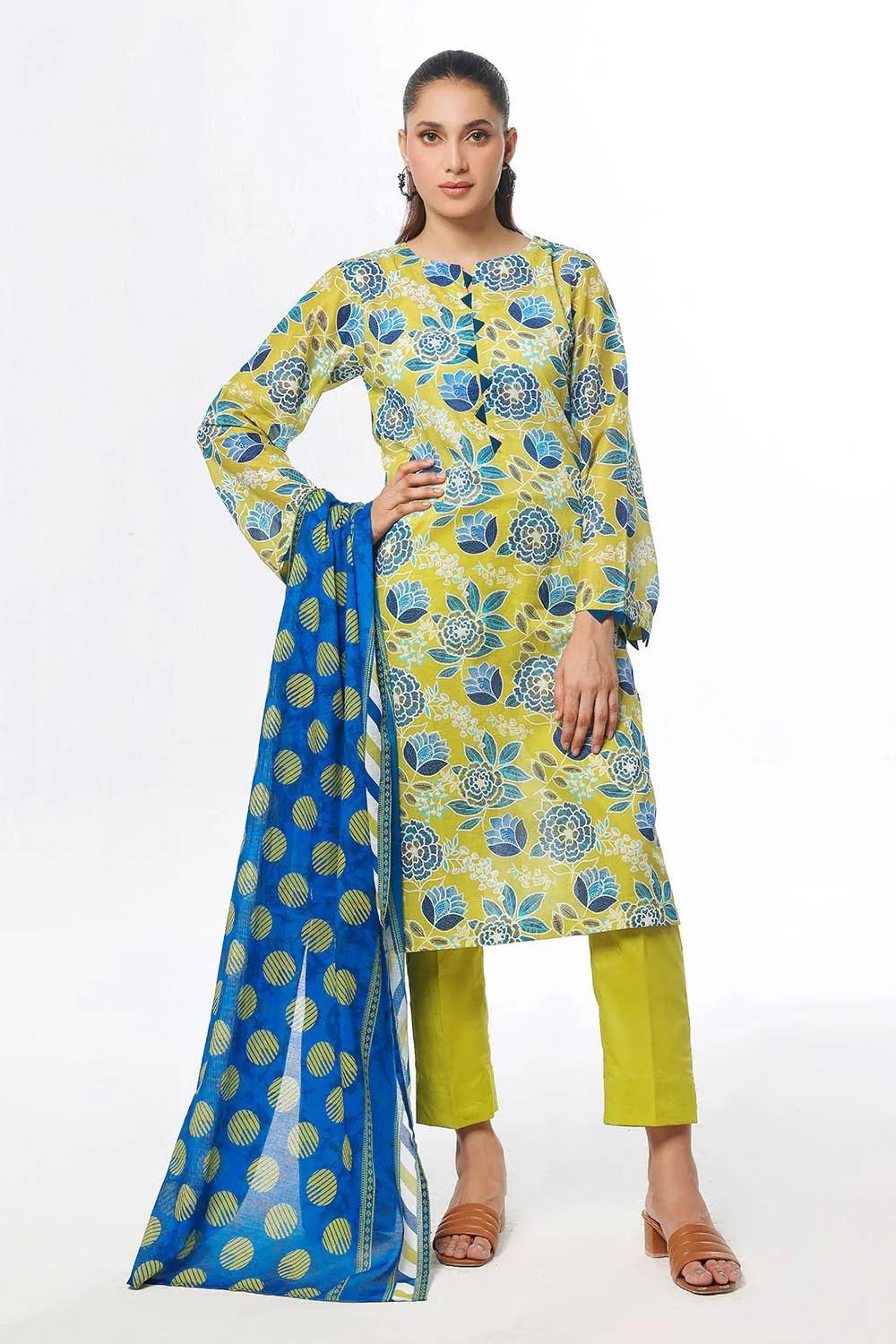 Gull Ahmed Digital Lawn 3-Piece Unstiched