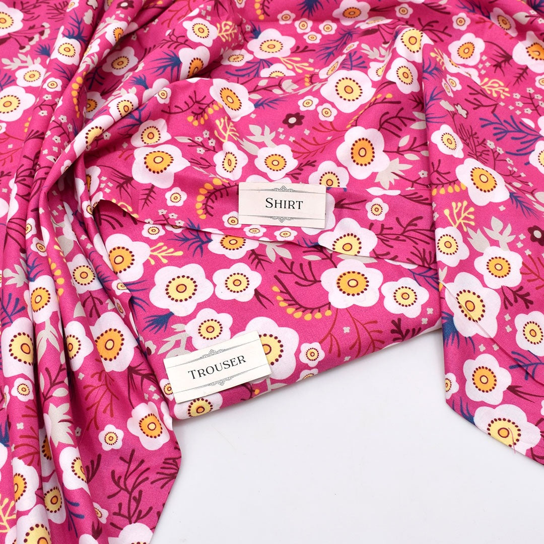 Premium Airjet Digital Printed 2-Piece Unstiched