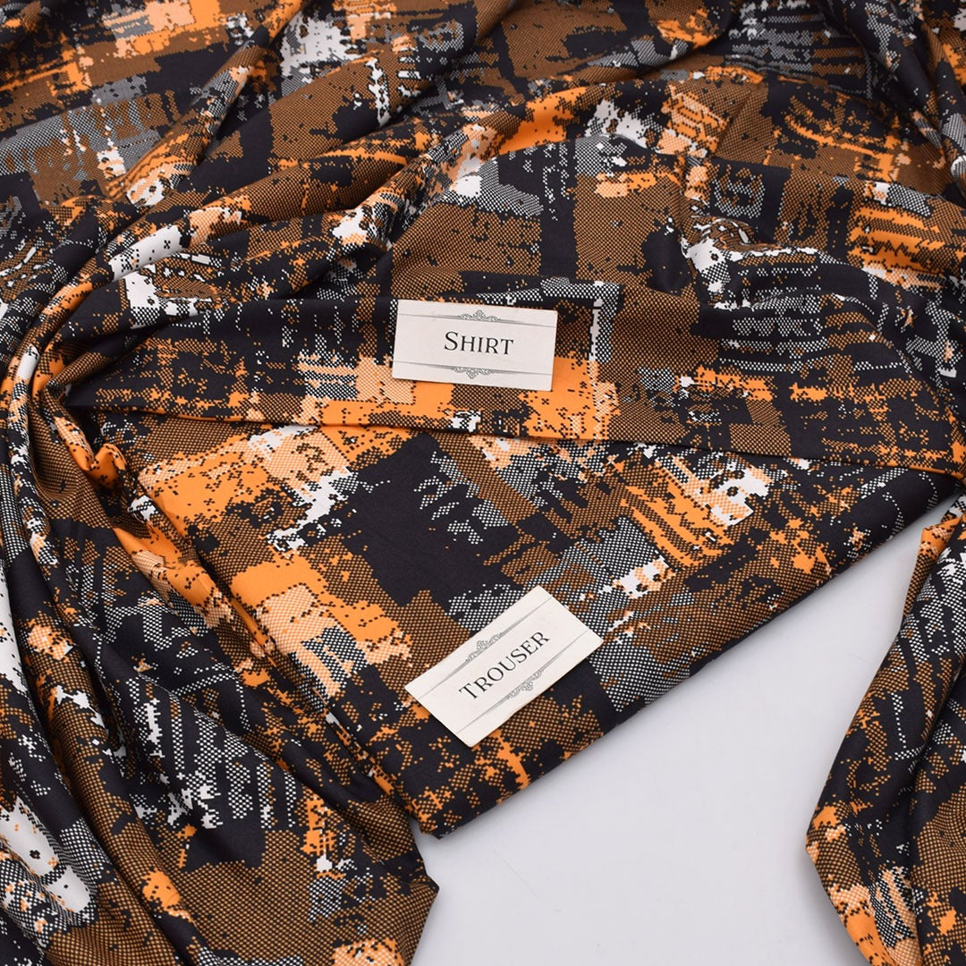 Premium Airjet Digital Printed 2-Piece Unstiched