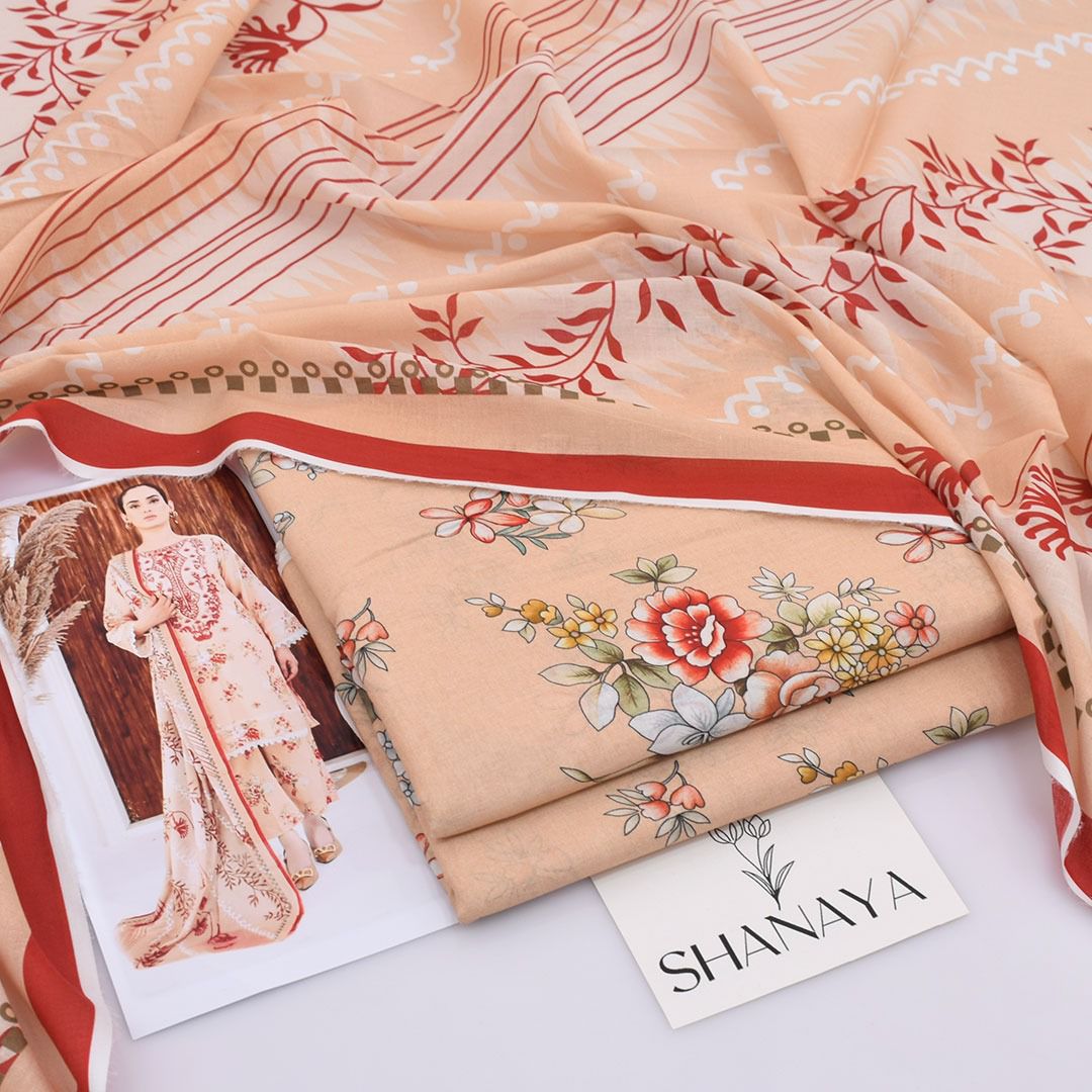 Shanaya Digital Lawn 3-Piece Unstiched