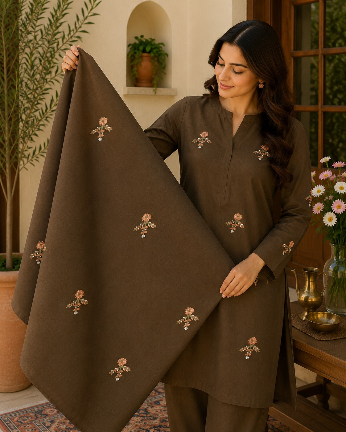 Bareeze Embroidered Lawn 2-Piece Unstitched