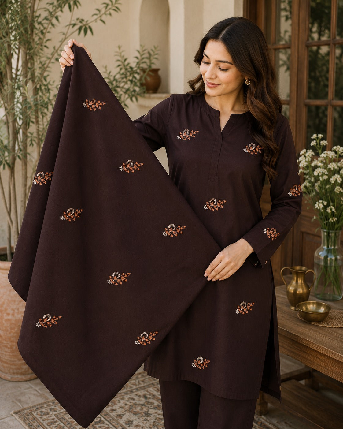 Bareeze Embroidered Lawn 2-Piece Unstitched