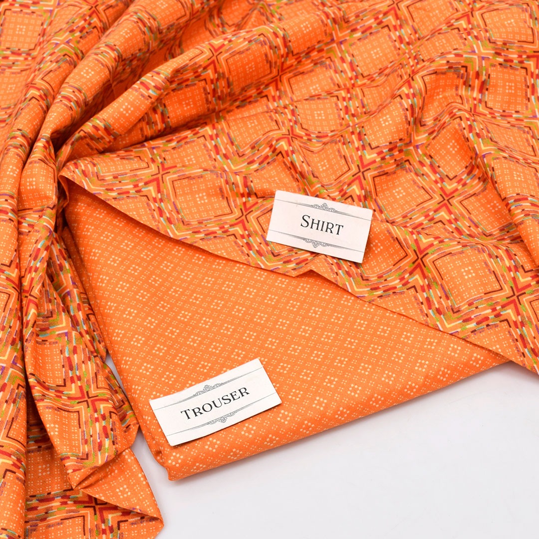 Premium Airjet Digital Printed 2-Piece Unstiched