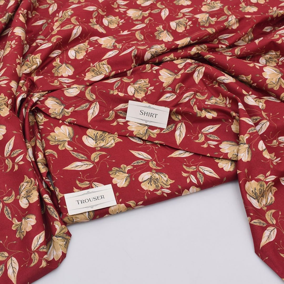 Premium Airjet Digital Printed 2-Piece Unstiched