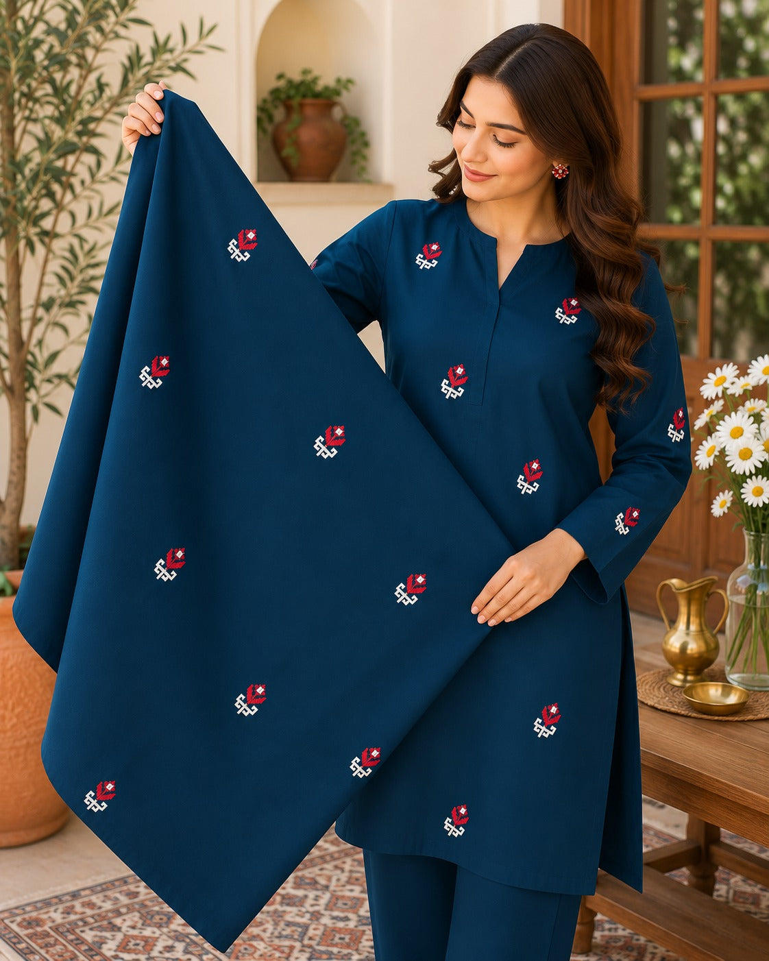 Bareeze Embroidered Lawn 2-Piece Unstitched