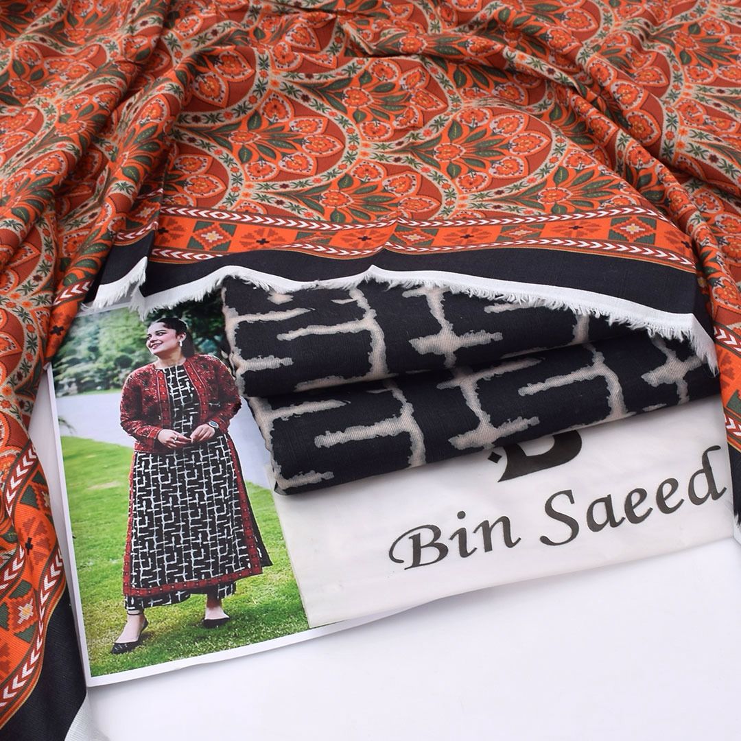 Khaddar 3 Piece Unstitched