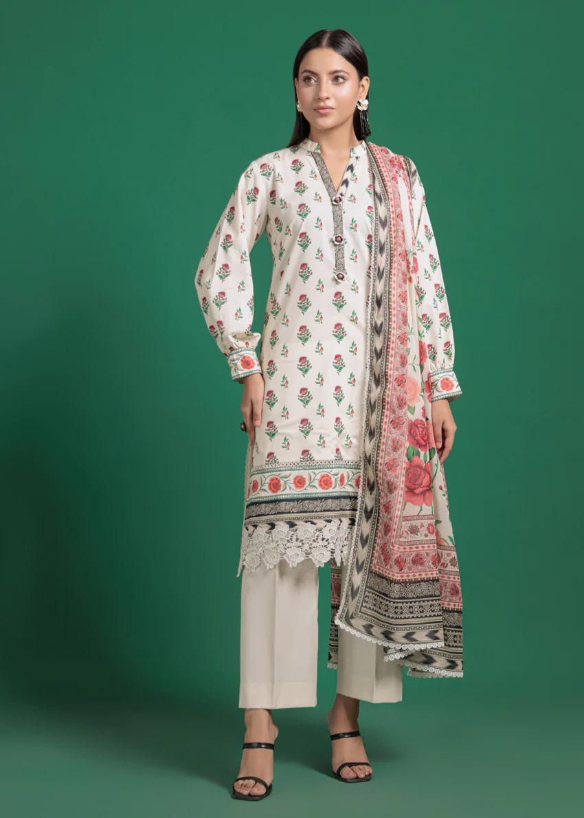 Bonanza Satrangi Digital Lawn 3-Piece Unstiched