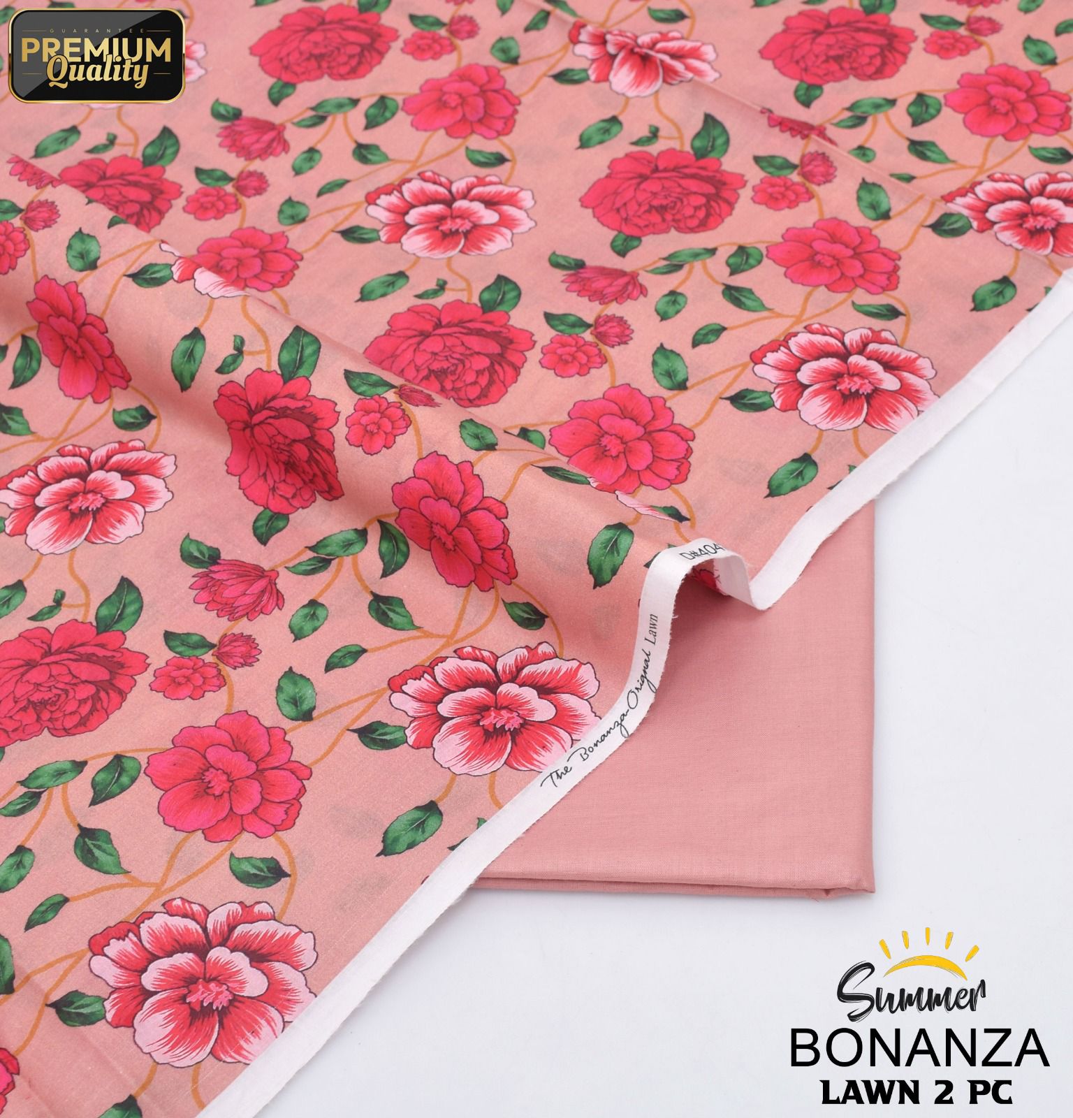 Bonanza Digital Lawn 2-Piece Un-stiched