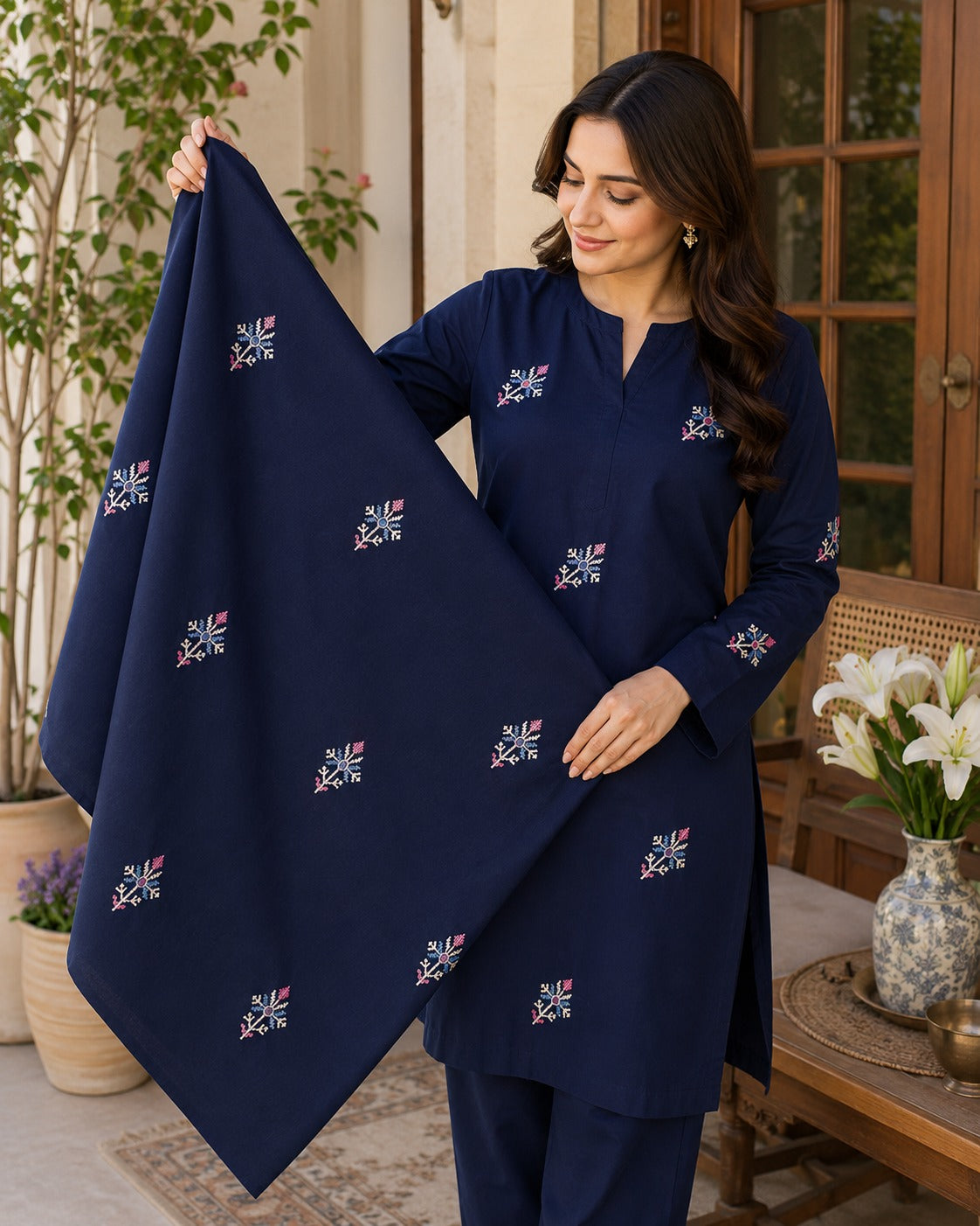 Bareeze Embroidered Lawn 2-Piece Unstitched