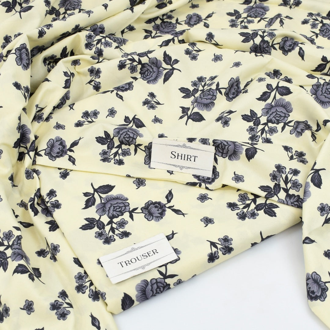 Premium Airjet Digital Printed 2-Piece Unstiched