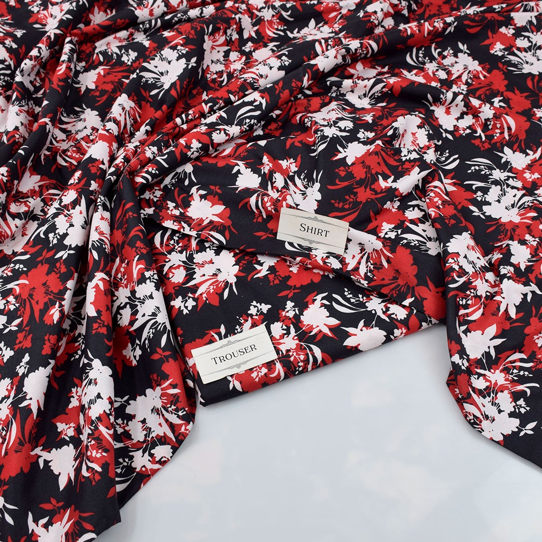 Premium Airjet Digital Printed 2-Piece Unstiched