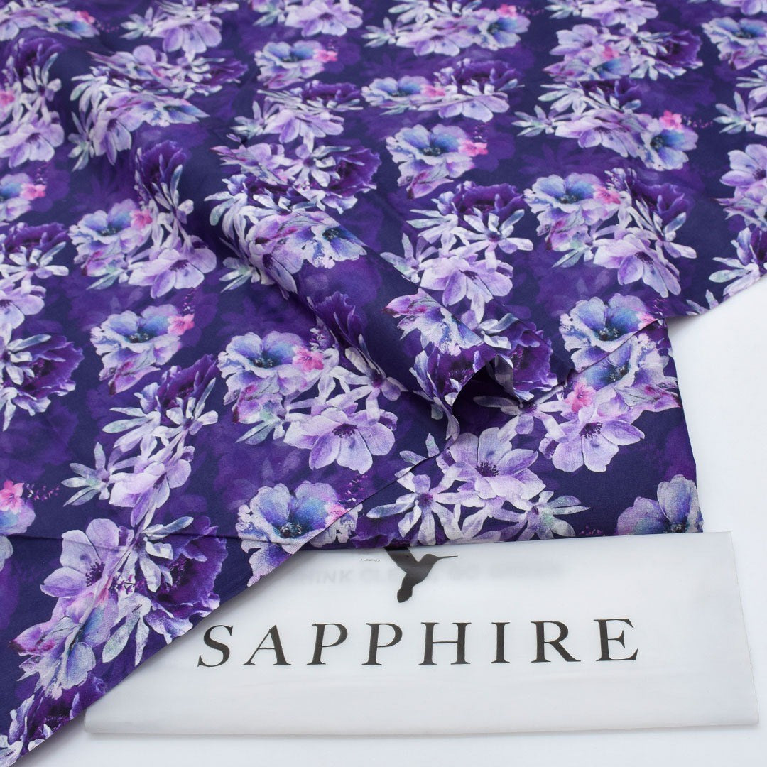 Sapphire Digital Lawn 2Pcs