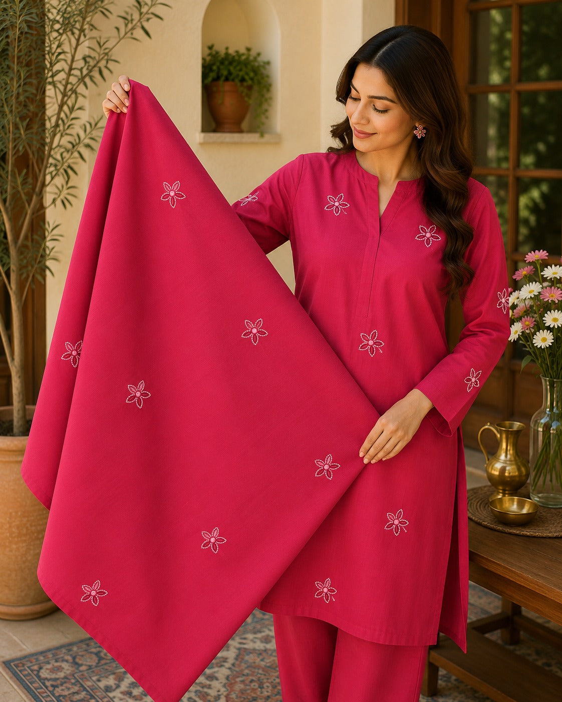 Bareeze Embroidered Lawn 2-Piece Unstitched