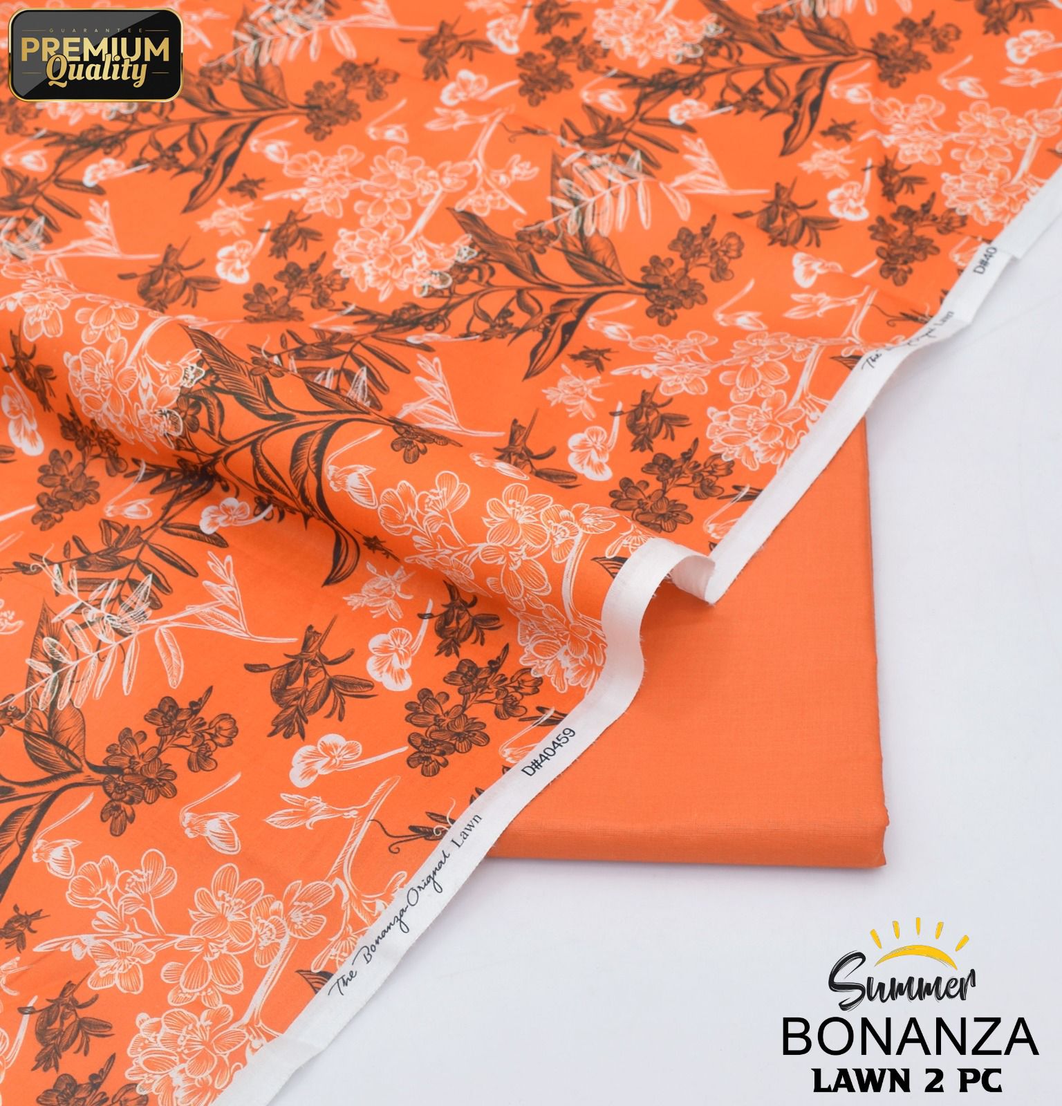 Bonanza Digital Lawn 2-Piece Un-stiched