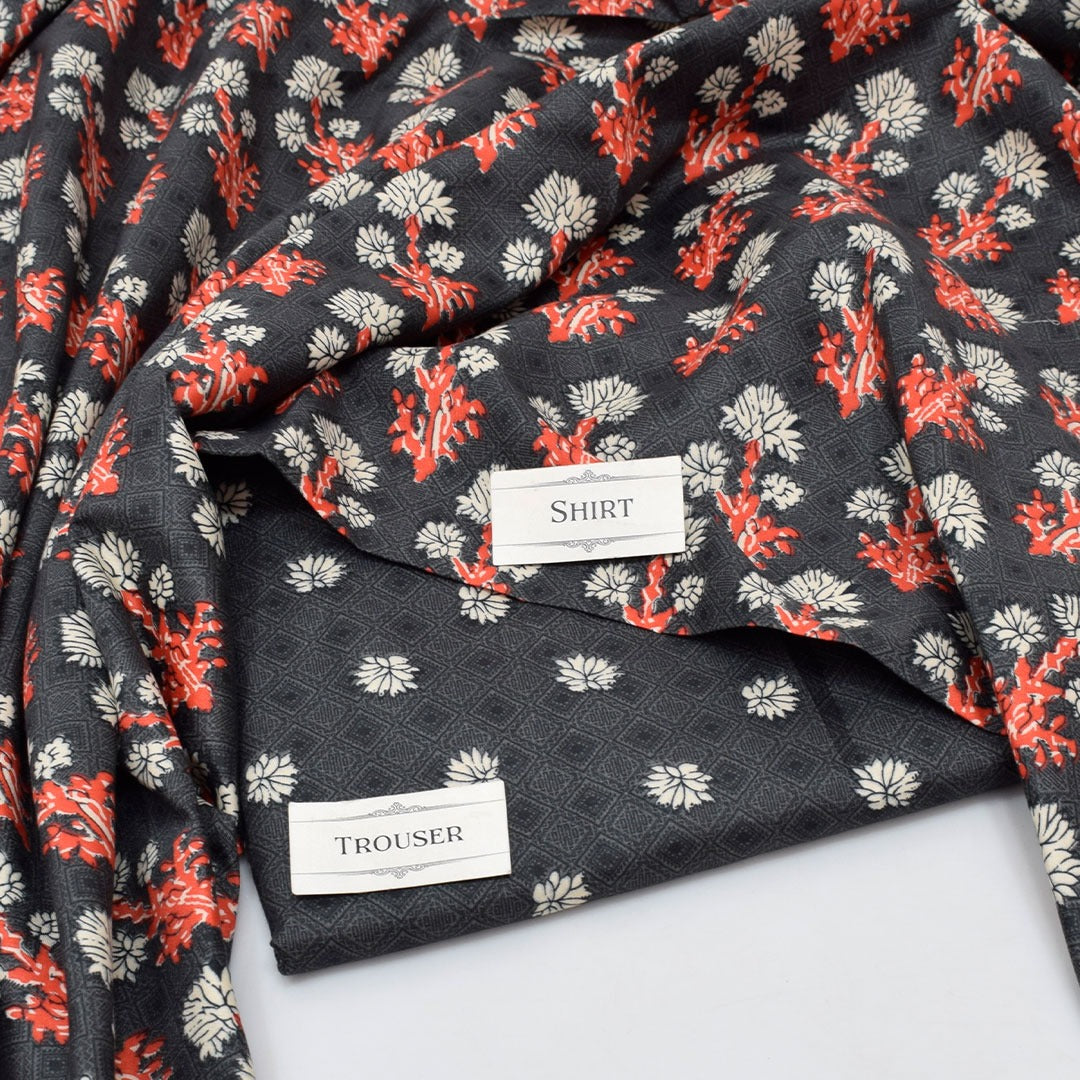 Premium Airjet Digital Printed 2-Piece Unstiched