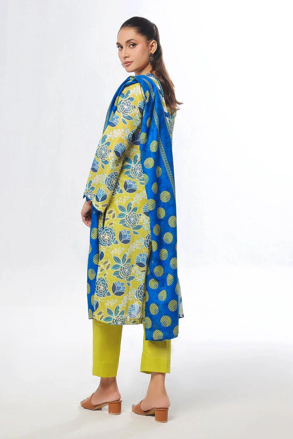 Gull Ahmed Digital Lawn 3-Piece Unstiched